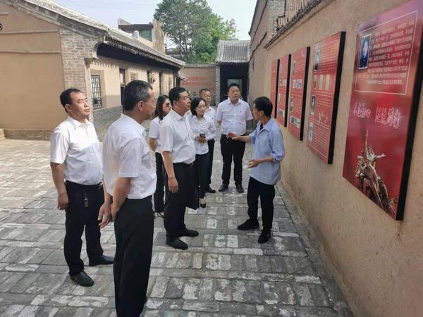 陜煤建設韓城分公司安裝一項目部走進韓城市第一個黨支部舊址開展黨史學習教育