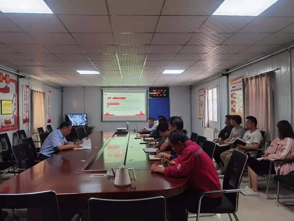 陜煤建設(shè)礦建二公司車(chē)村項(xiàng)目部黨支部：從黨史學(xué)習(xí)教育中汲取奮進(jìn)力量