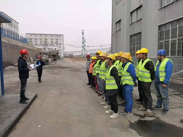 陜煤建設韓城分公司土建五項目部多措并舉嚴把施工安全關