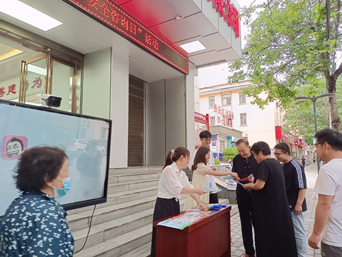 陜煤建設(shè)機電安裝公司安全生產(chǎn)宣傳咨詢在行動