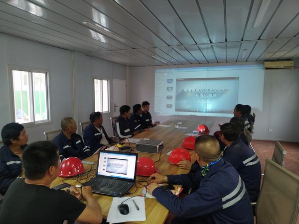 陜煤建設(shè)洗選煤運營公司第六項目部：生產(chǎn)再忙 安全不忘