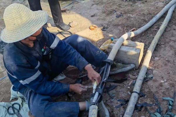 陜煤建設礦建二公司：讓斷了的電纜長起來
