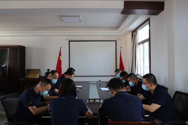 陜煤建設漢中分公司防疫力度不減 標準不降 干勁不松