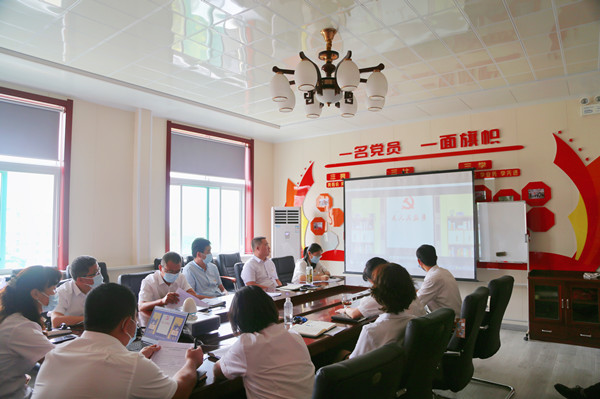 陜煤建設機電安裝公司機關(guān)黨支部召開黨史學習教育專題組織生活會