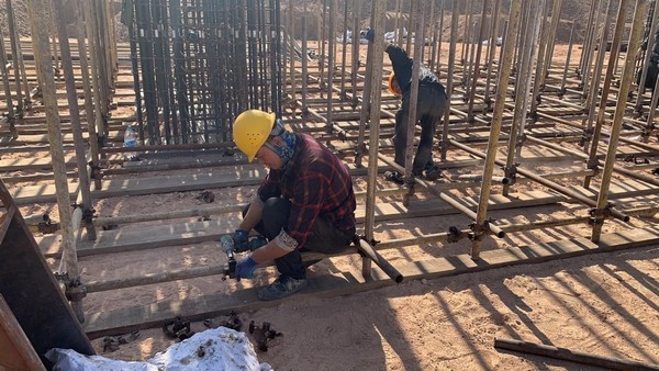 陜煤建設(shè)洗選煤運營公司第七項目部:日夜兼程，追趕進度