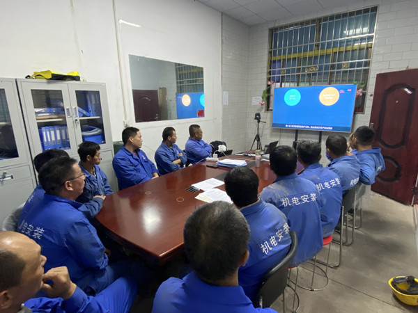 陜煤建設(shè)機電安裝公司全力以赴保安全，促生產(chǎn)