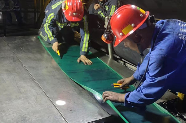 陜煤建設(shè)機(jī)電安裝公司圓滿(mǎn)完成曹家灘礦生產(chǎn)系統(tǒng)檢修任務(wù)