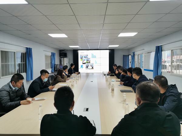 楊讓順帶領綠城頤合地產(chǎn)蒞臨韓城分公司開展項目管理考察交流