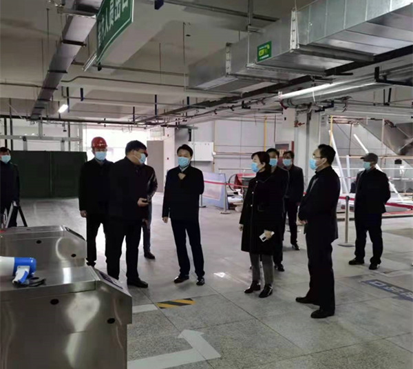 彬州市市長陳加寶、副市長張虹一行蒞臨銀西高鐵彬州東站前廣場項(xiàng)目指導(dǎo)工作