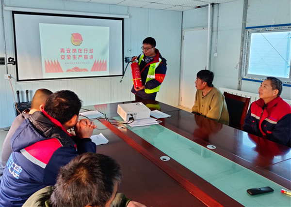 陜煤建設(shè)礦建三公司：決戰(zhàn)12月！“青”力“青”為保平安