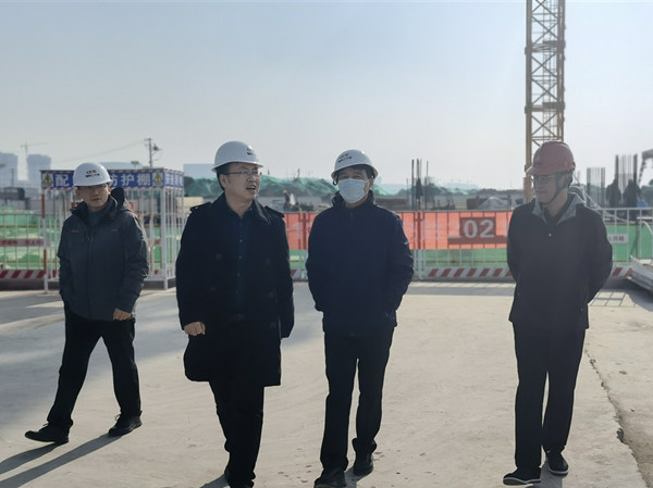 中電科集團副董事長丁賢程蒞臨陜煤建設(shè)澄合分公司北斗星基建設(shè)項目檢查指導