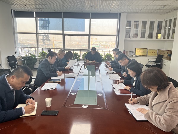 陜煤建設(shè)綠宇公司： 傳達(dá)陜煤集團(tuán)黨風(fēng)廉政紀(jì)檢監(jiān)察工作會會議精神