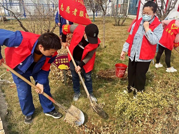 陜煤建設澄合分公司各基層單位開展“植樹護綠，美麗家園”義務植樹活動