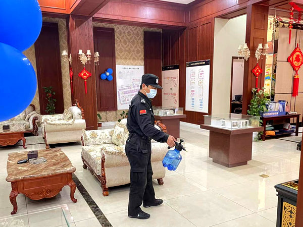 建設(shè)集團(tuán)大秦置業(yè)公司：嚴(yán)把防疫“第一線”，常態(tài)化管控不放松