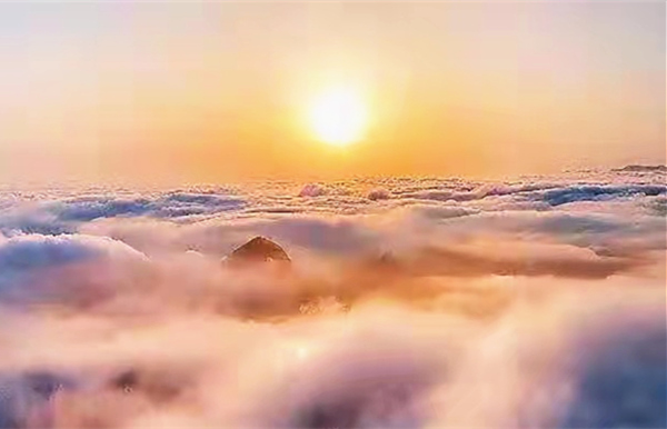 華山的美，從早到晚