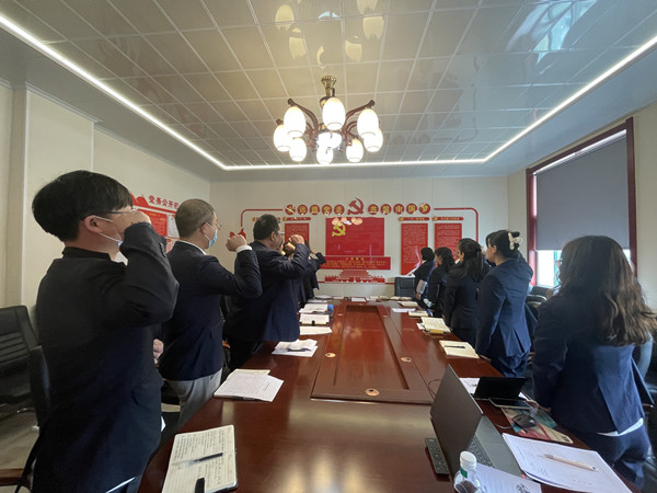 陜煤建設(shè)機(jī)電安裝公司機(jī)關(guān)黨支部主題黨日活動走實(shí)走心