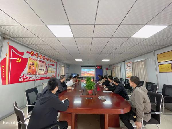 陜煤建設(shè)礦建二公司車村項目部多項活動慶祝中國共青團(tuán)成立100周年