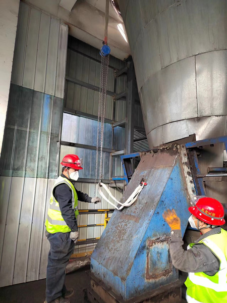 陜煤建設(shè)機電安裝公司北元化工項目部檢修項目如火如荼