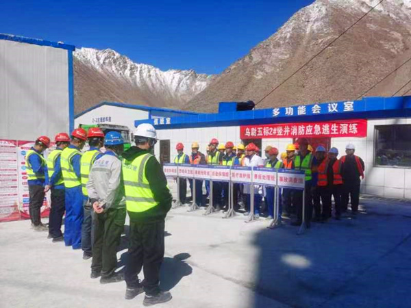 陜煤建設礦建三公司天山項目部：防患未“燃”，“火”速逃生