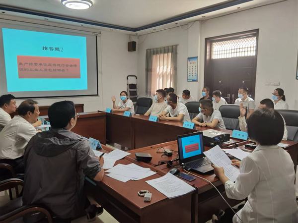 陜煤建設(shè)設(shè)備租賃中心舉辦安全生產(chǎn)普法知識競賽