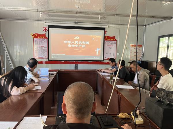 陜煤建設渭南分公司第五項目部兩項舉措強化安全管理，加強安全生產(chǎn)再升級