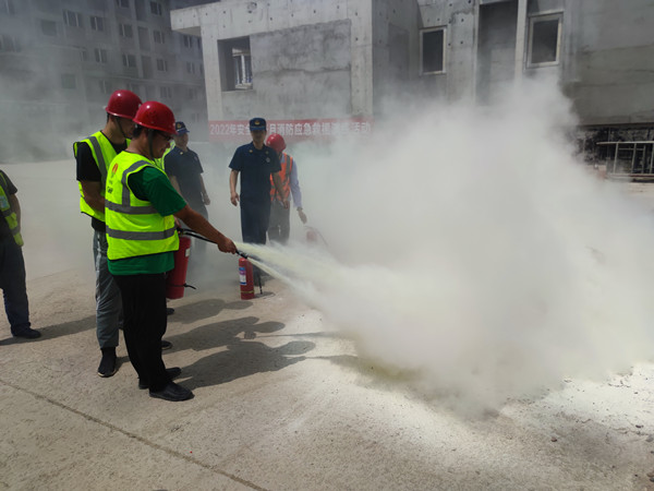 陜煤建設咸陽分公司第一項目部：筑牢消防理念，防患于未“燃”