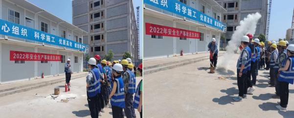 陜煤建設綠宇公司：牢記安全使命，防火救災演習