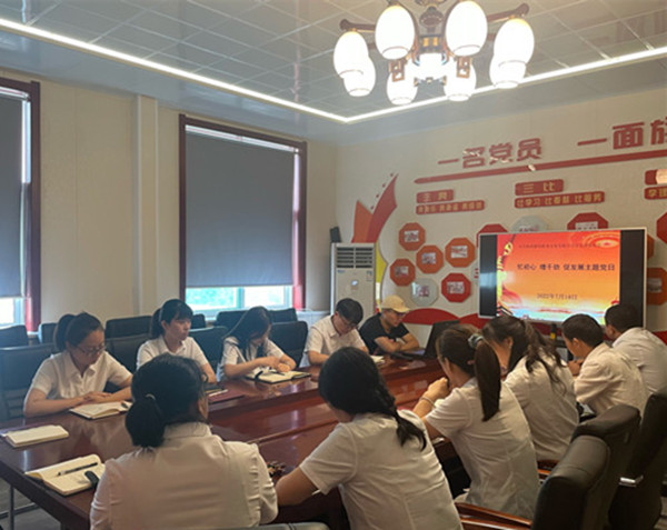 陜煤建設(shè)機(jī)電安裝公司機(jī)關(guān)黨支部開展主題黨日活動