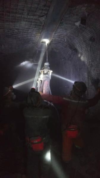 陜煤建設(shè)礦建二公司車村項(xiàng)目部31盤區(qū)水倉主副水倉順利貫通