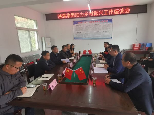 陜煤集團助力鄉(xiāng)村振興辦主任徐國強蒞臨陜煤建設(shè)集團定點幫扶村調(diào)研指導工作