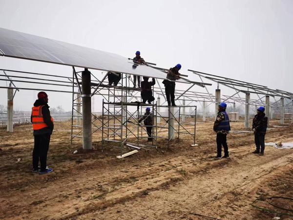 <strong>陜煤建設西北分公司：滿地霜華濃似雪， 工程建設“不減速”</strong>