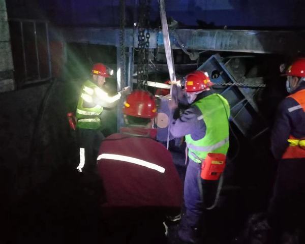 陜煤建設韓城分公司精心打造“升級改造皮帶機”春節(jié)套餐