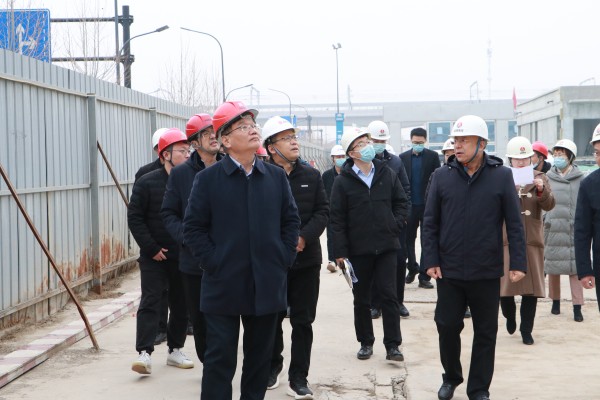 陜西省西咸新區(qū)灃西新城開發(fā)建設(shè)（集團(tuán)）有限公司領(lǐng)導(dǎo)班子深入灃西新城第五學(xué)校項(xiàng)目調(diào)研指導(dǎo)工作