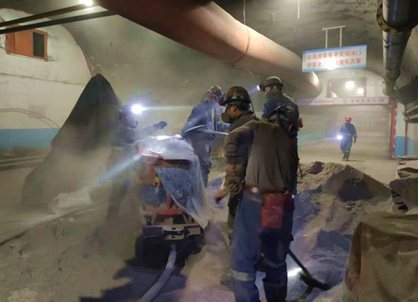 陜煤建設(shè)礦建三公司施工進(jìn)尺“掘”出加速度