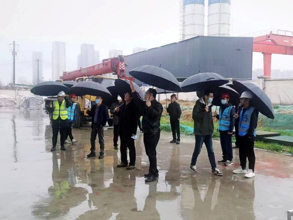 中電科西北公司董事孫亭一行蒞臨陜煤建設(shè)渭南分公司北斗星基建設(shè)項(xiàng)目檢查指導(dǎo)工作