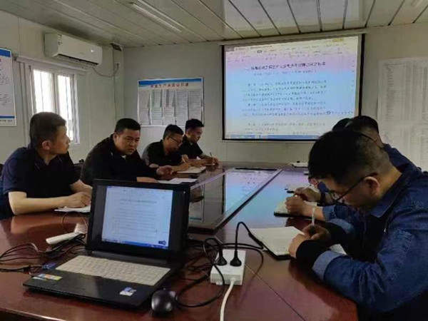 陜煤建設(shè)漢中分公司“零三違、防事故、除隱患、保安全” 主題活動(dòng)如火如荼進(jìn)行中