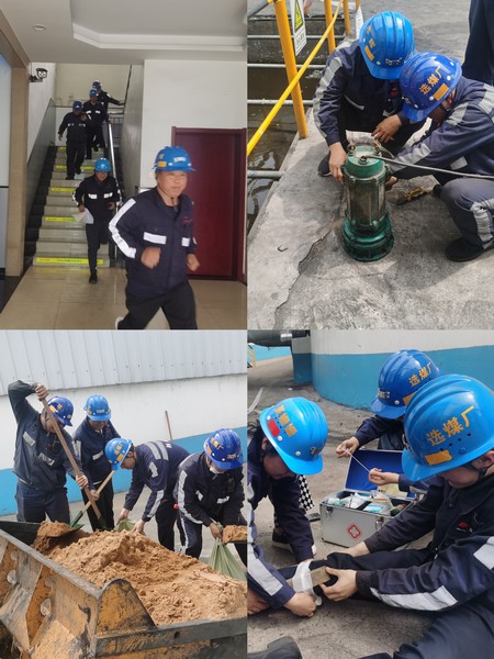 陜煤建設(shè)洗選煤運營公司紅柳林洗煤廠項目部： 合攻“三防” 吹響應(yīng)急演練“號角”