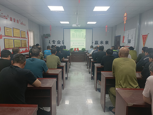 陜煤建設(shè)機電安裝公司：踐行文明餐桌，共享美好“食”光