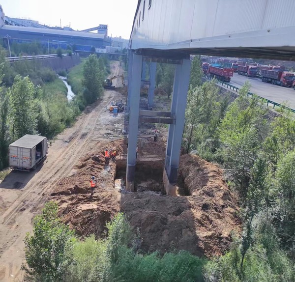 陜煤建設(shè)洗選煤運營公司檸條塔運營項目部：降雨來襲，守護平安夜色！