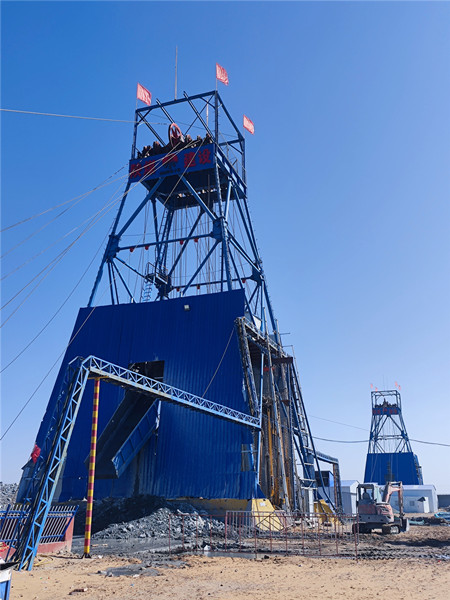 陜煤建設(shè)礦建三公司小保當一號礦井二號進、回風立井順利完工