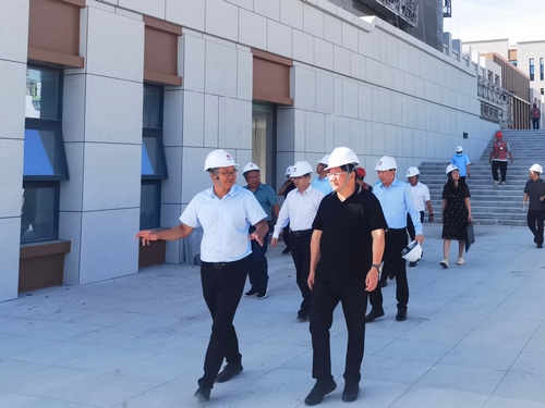 陜西省審計(jì)廳黨組成員、副廳長(zhǎng)牟軍利一行蒞臨中共榆林市委黨校新校區(qū)建設(shè)項(xiàng)目檢查指導(dǎo)工作