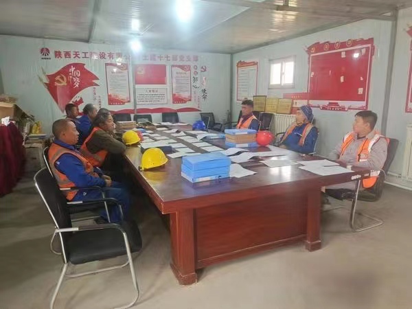 陜煤建設(shè)天工公司土建十七項(xiàng)目部：強(qiáng)化責(zé)任落實(shí)，緊抓安全生產(chǎn)