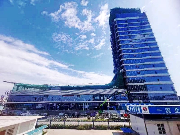 陜煤建設(shè)渭南分公司第十一項目部金秋十月收獲季 項目推進正當時