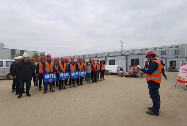 消防培訓(xùn)警鐘鳴 應(yīng)急演習筑安全