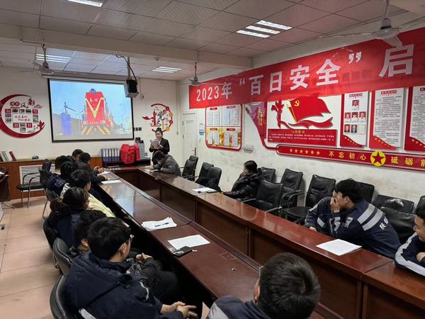 陜煤建設(shè)洗選煤運營公司檸條塔運營項目部：激情演講擊人心，安全之聲遏三違