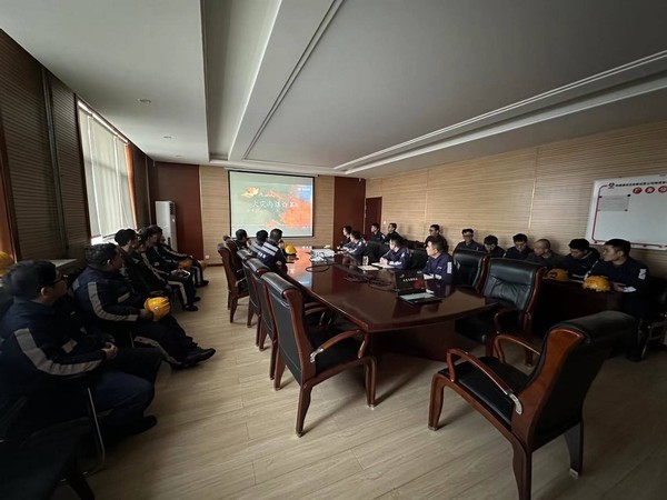 陜煤建設(shè)洗選煤運(yùn)營公司神渭首端運(yùn)營項目部： 百日安全有時限  工作安全無時限