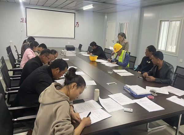 陜煤建設天工公司土建十一部：迸發(fā)合力  筑牢安全生產防線