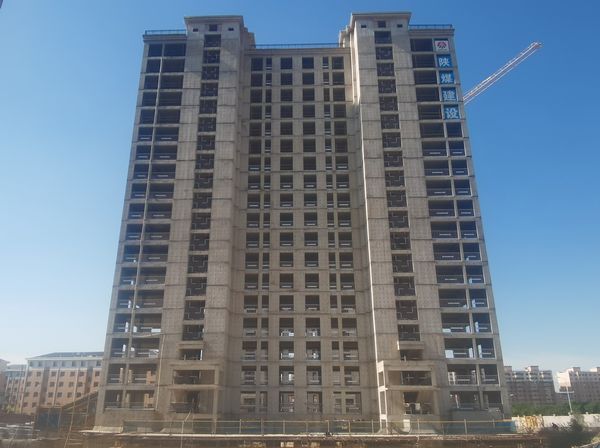 陜煤建設(shè)天工公司中潤(rùn)府（一期）項(xiàng)目4個(gè)單體工程順利通過主體驗(yàn)收