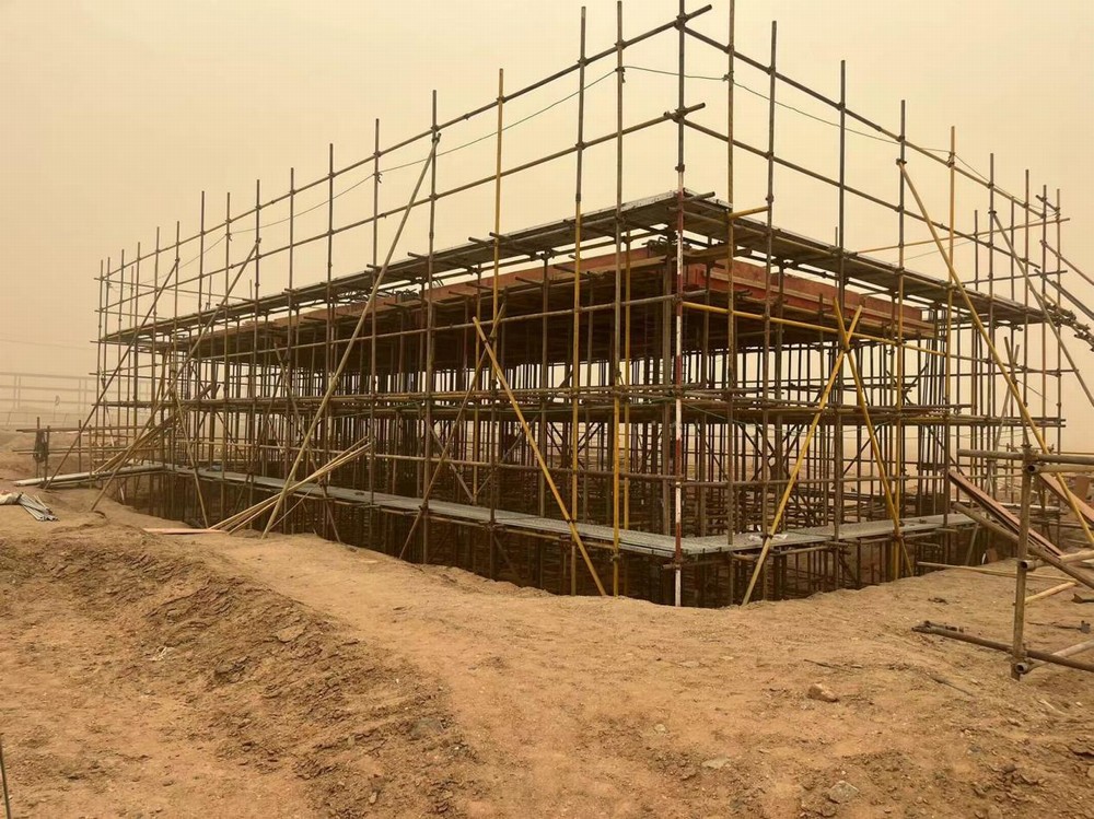 無(wú)懼高溫！奮戰(zhàn)當(dāng)“夏” 項(xiàng)目建設(shè)“熱浪滾滾”