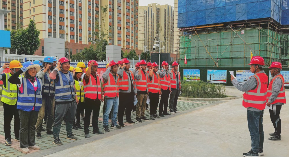 陜煤建設(shè)天工公司土建第十一項目部：合“三力”，筑牢安全防線